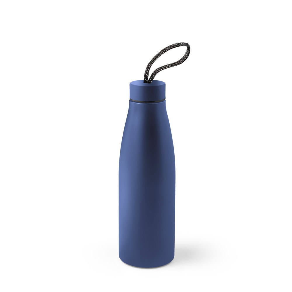Bouteille inox recyclé à personnaliser 710ml MORGAN Bleu marine